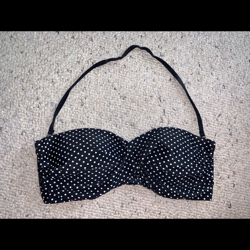 Mossimo Black Polka Dot Bikini